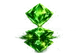 Floating mascot of Casino Verde suspended mid-air with particles and a glowing aura, painted in a digital art style.